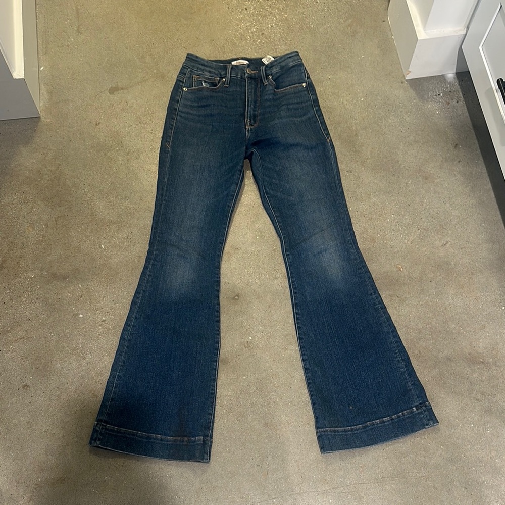 Good American Flared Jeans size 4/27